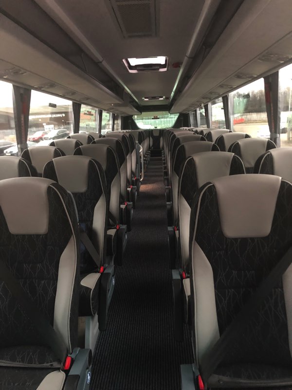 New coach for 2019 interior layout
